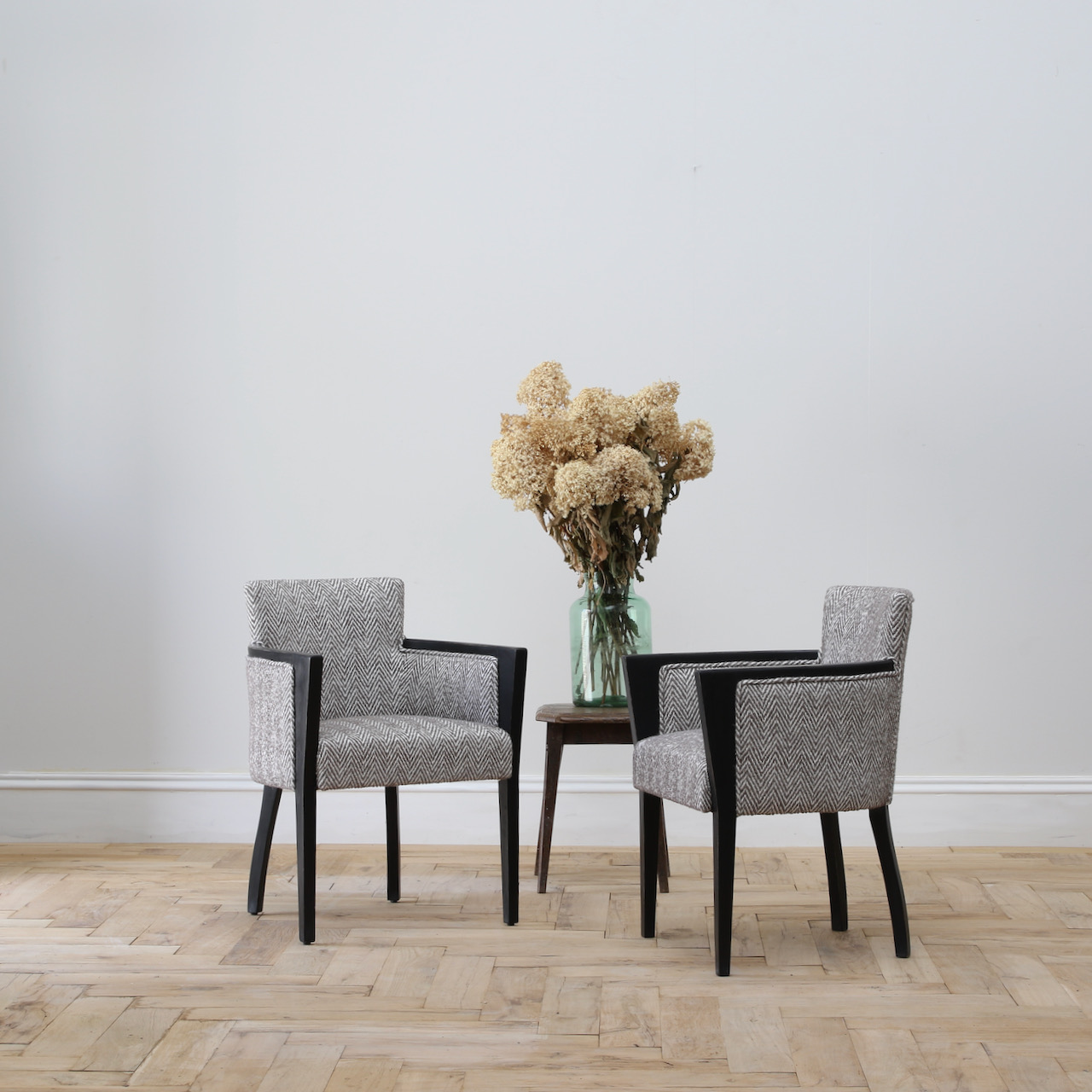 Pair of Art Deco Chairs// JS Editions